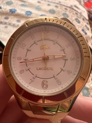 Lacost . Analog & Digital . White . Used0