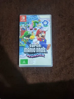 لعبة نينتندو سويتش super                             Mario Wonderنينتندو سويتش مع كينترولار