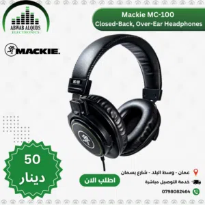 سماعة هدفون اصلي ماكيMackie MC-100 Professional Closed-Back Headphones