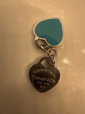 Tiffany & Co Return to Tiffany Heart Tag Charm - Sterling Silver 925 ( chain not included)