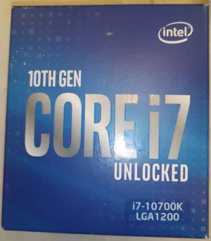 للبيع معالج قوي Intel Core i7-10700K (بحالة ممتازة)