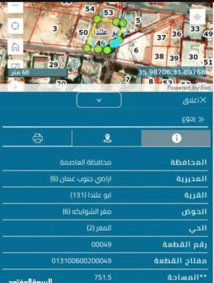 Residential Land for Sale in Amman Abu Alanda