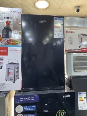 ثلاجة سامكس مني بار مكتبي وستيل شامل التوصيل