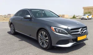 Expat driven 2018 Mercedes Benz C300 with Panoramic Roof and Advanced Safety Features