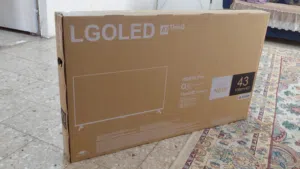 تلفزيون LG جديد اوليد 4k مامفتوح بباكيتة