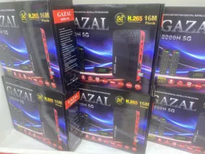 رسيفر غزال H8000 العالمية مدخل إيثرنت 5G مع اشتراك لمدة 10 سنوات