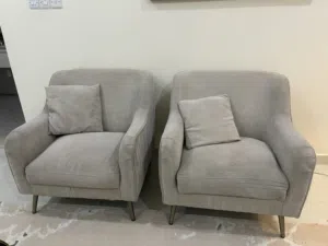 2 كرسي بذراعين