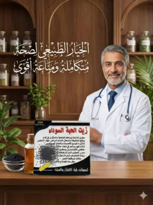 مكمل غذائي من العماد يحتوي على كبسول زيت الحبة السوداء حبة البركة   والذي يُعرف بفوائده الصحية المتع