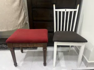 Chair and table