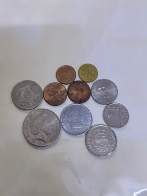 للبيع عملات قديمه من دول مختلفه