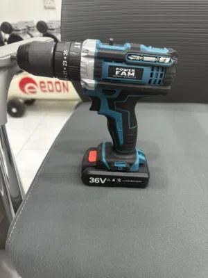 دريل فك وتركيب وثقب الجدار يعمل بالبطارية قوة 36 ڤولت من شركة FAM تقنية وتصميم الماني