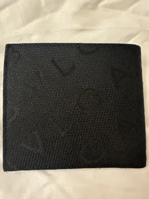 BVLGARI Men’s Wallet – Black Leather – Original
