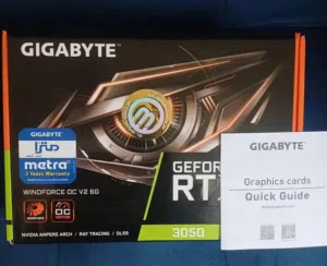 كارت rtx 3050 6gb جديد