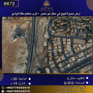 Residential Land for Sale in Amman Abu Nsair