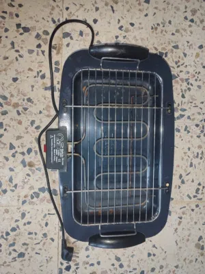 شواية كهربائية مستعملة واستعمال نظيف