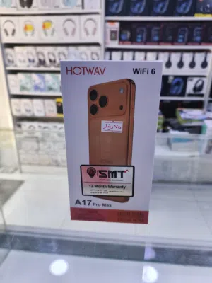 جهاز جديد بالكرتونة Hotwev A17 pro Max رام 16 جيجا 128 مكفول سنة متوفر توصيل وهدايا