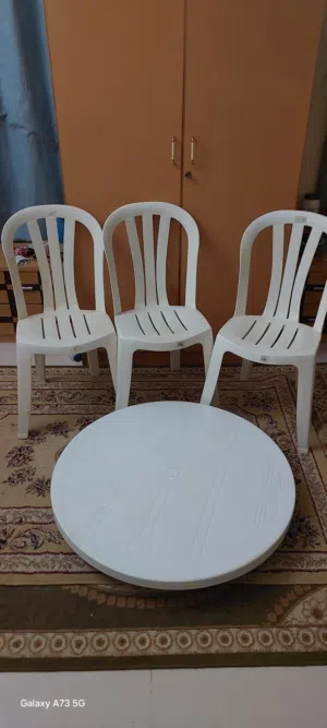 center table with 3 chair