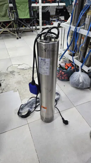 غطاس ماء 2 حصان HP نقل الماء شفط مياه من بئر بير المفتوحه Water pump يرفع 96 متر انش وربع حصانين