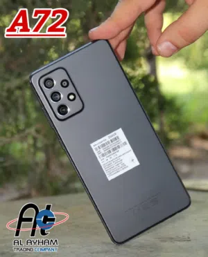 مستعمل اخو الجديد Samsung A72 رام 16 جيجا 128 و  256 أغراضة  بدون كرتونه الأصلية متوفر توصيل