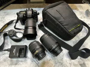 Nikon D7000 DSLR + 3 Lenses + Accessories 19K Shutter Count