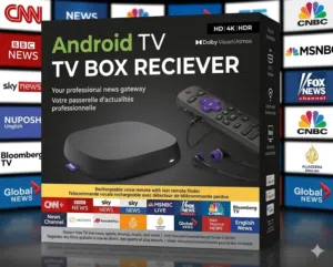 Android box Reciever/ALL TV channels without Dish/No need Dish/Just need Internet