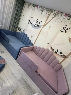 سرير اطفال مع حواجز تصميم راقي جدا من اعمالنا