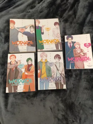 Wotakoi Manga volumes 2-6