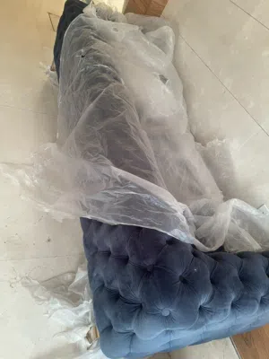 كنب جديد للبيع لون ازرق