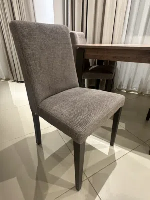 Modern upholstered dining chairs