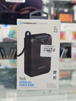 Brand New Powerology Tork power bank in Oman High-Capacity