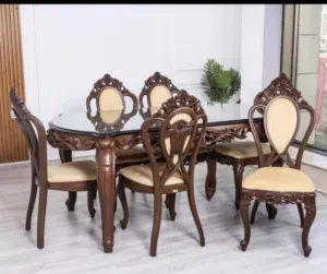 ميز طعام 6 كراسي