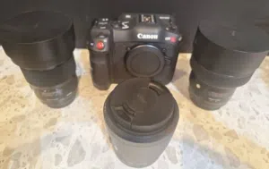 canon C70 with sigma lenses