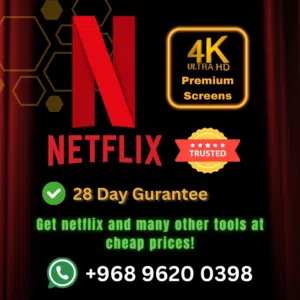 Netflix Premium 4K Screen Subscription Available at Cheap Rates 100% Guaranty