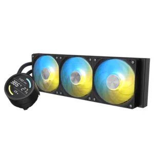 مبرد مائي أصلي سيلفرستون للمعالجات SILVERSTONE FROST KNIGHT 360MM ELITE LCD INTEL LGA 1700 - AMD