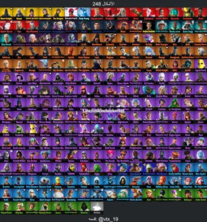 حساب نادر للبيع