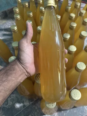 عسل.  زهور