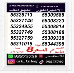 Viva VIP mobile numbers in Farwaniya