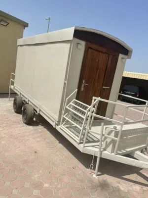 كرفان متنقل محلي مجدد جاهز للتسجيل