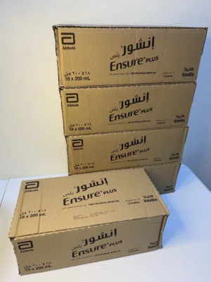 حليب انشور بلص بالفانيلا . تاريخ جديد ينتهي بعد 9 شهور .