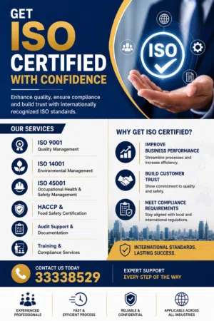 Get ISO Certified with expert support