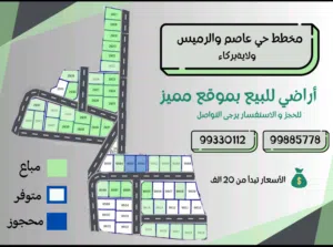 Residential Land for Sale in Al Batinah Barka