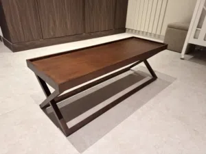 Modern wood table طاولة خشب مودرن