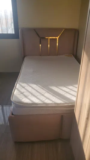 سريرين 120 × 200 بدون المترس