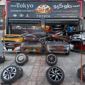 قطع مياكنيك والبودي وبطاريات الهايبرد ومحركات اصليه مستعمل يابانيه بحالة ممتازه تويوتا بريوس ونسيان