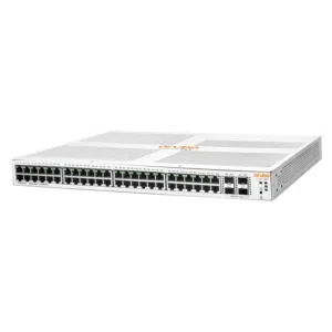 HP Aruba Switch Instant On Smart Managed 48 Port PoE 10/100/1000, 1930 48G 4SFP/SFP+, Layer 2, 370W