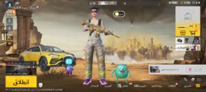 حساب ببجي نادر