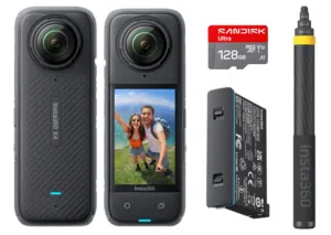 كاميرا Insta360 X4 مع ملحقاتها