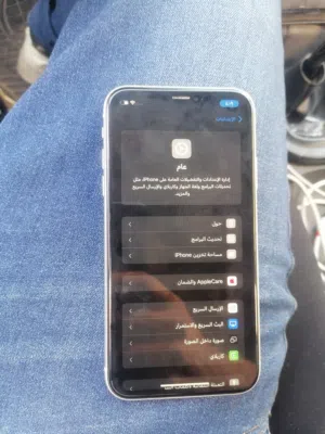 ايفون Xr للبيع بحاله الوكاله نظيف جدا بدون اي مشاكل شغال كل اشي علفحص 128 قيقا
