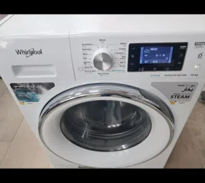 غسالة ايطالي Whirlpool ويرلبول سعة 10 كيلو جديدة تماما للبيع