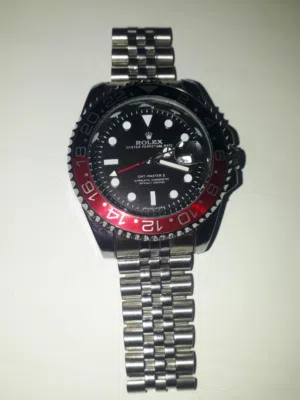 ساعة ببسي احمر و اسود Rolex GMT Master 2 درجة أولى